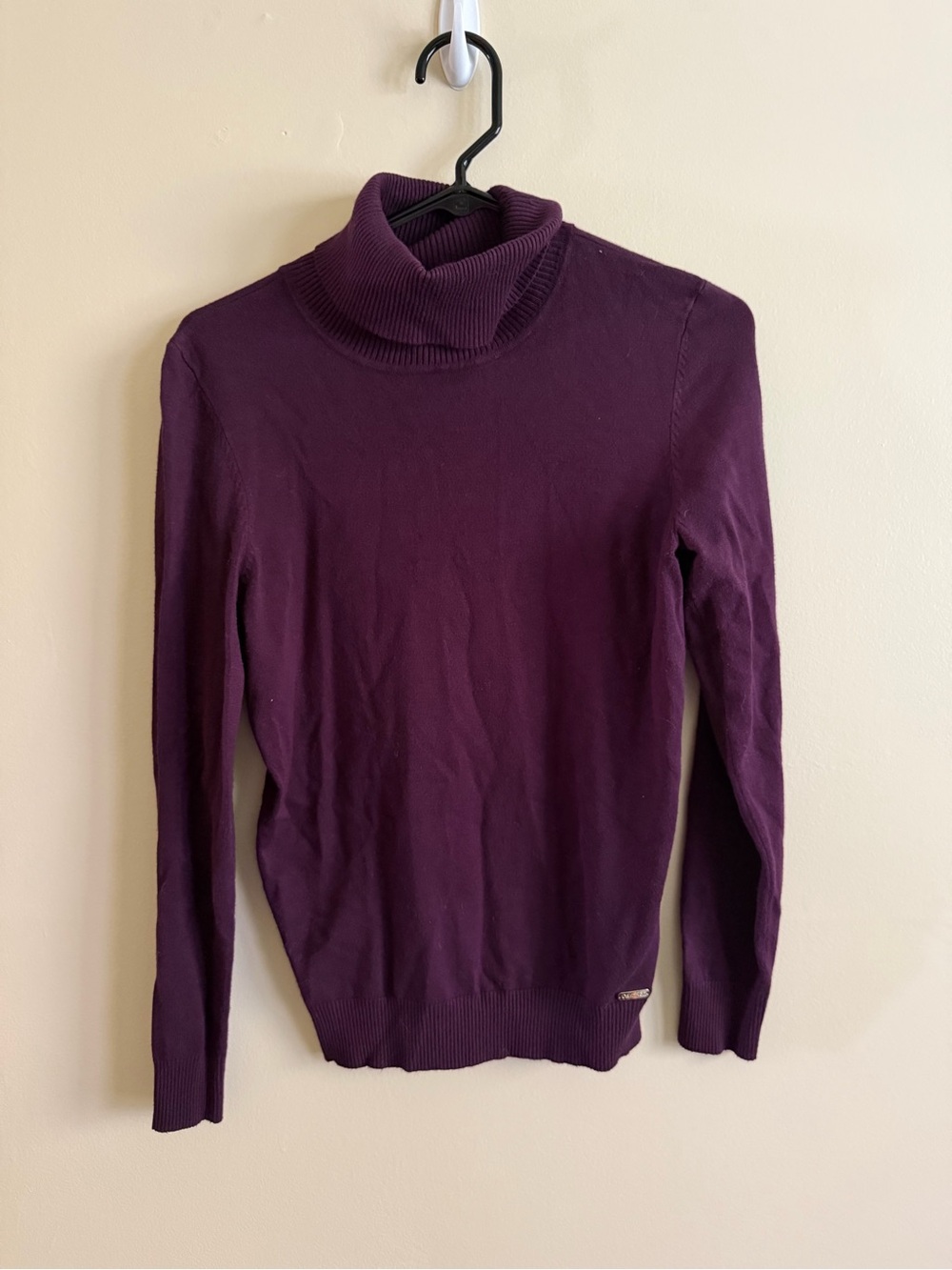 Calvin Klein Deep Plum Turtleneck Sweater